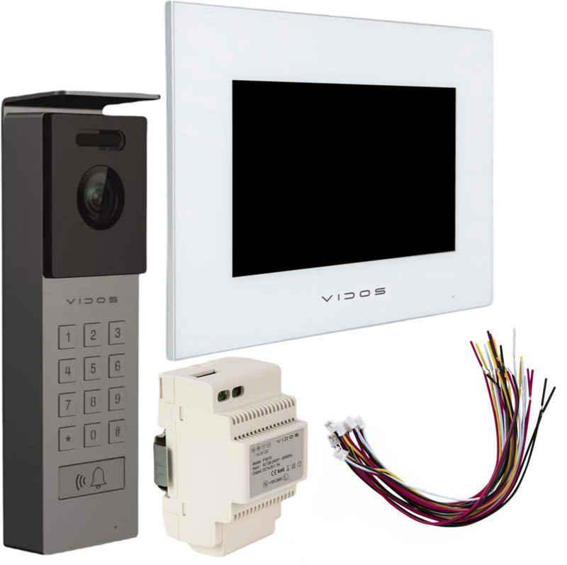 WIDEODOMOFON VIDOS X M10W-X/S12D WIDEODOMOFON VIDOS X M10W-X/S12D