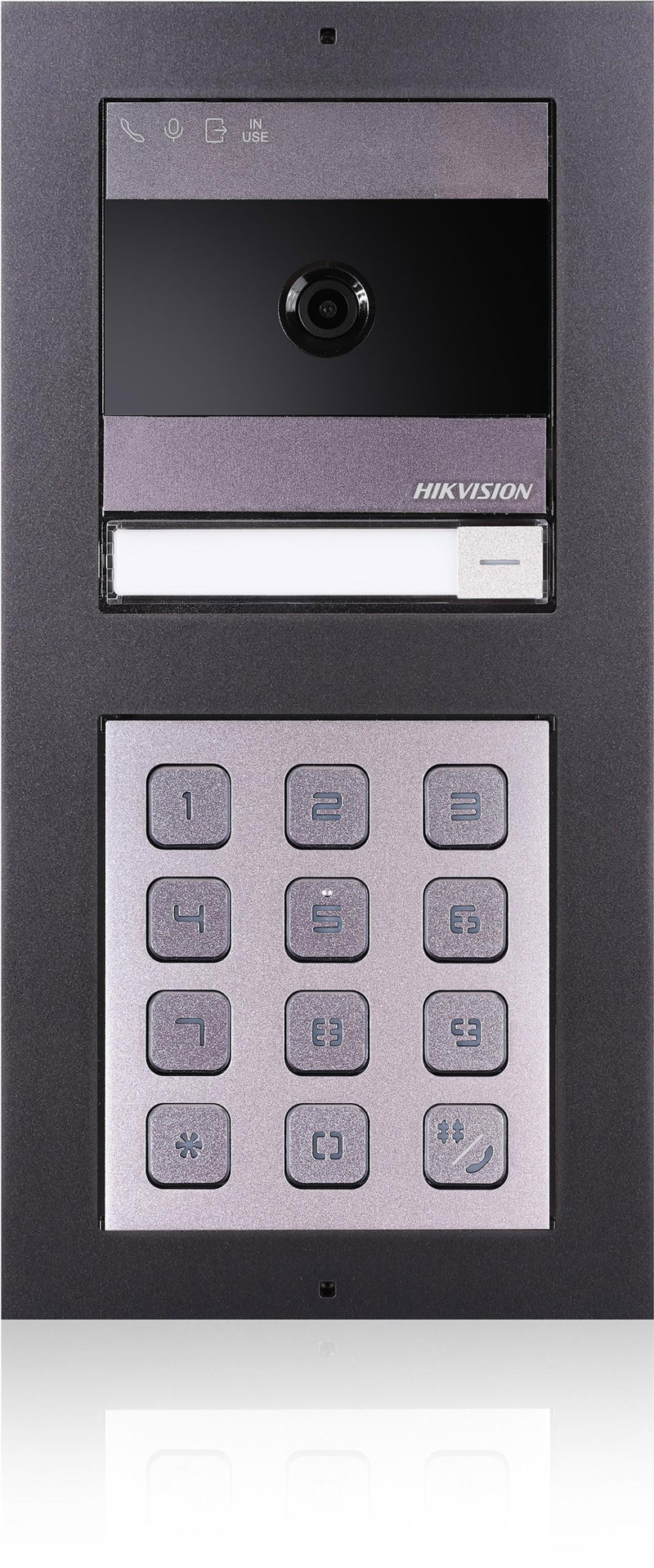 WIDEODOMOFON HIKVISION DS-KIS704EY-ACW2/Aluminium WIDEODOMOFON HIKVISION DS-KIS704EY-ACW2/Aluminium