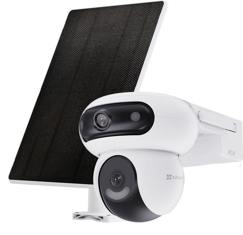 Kamera IP Ezviz HB90X Dual 4G Wi-Fi Kit 4MP+4MP z panelem solarnym 8W Kamera IP Ezviz HB90X Dual 4G Wi-Fi Kit 4MP+4MP z panelem solarnym 8W