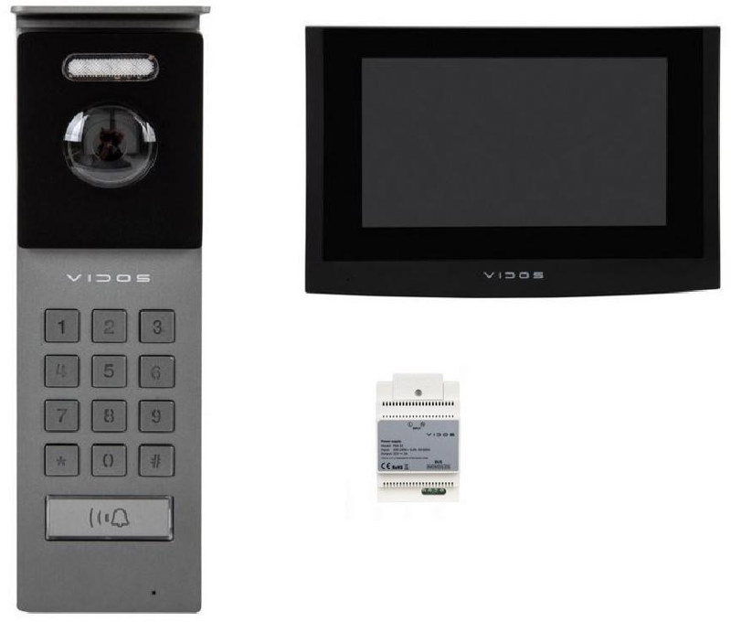 Wideodomofon VIDOS 2IP S202/M200B-X Wideodomofon VIDOS 2IP S202/M200B-X