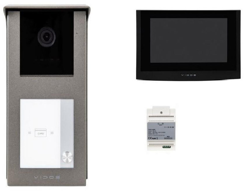 Wideodomofon VIDOS 2IP S201-1/M200B