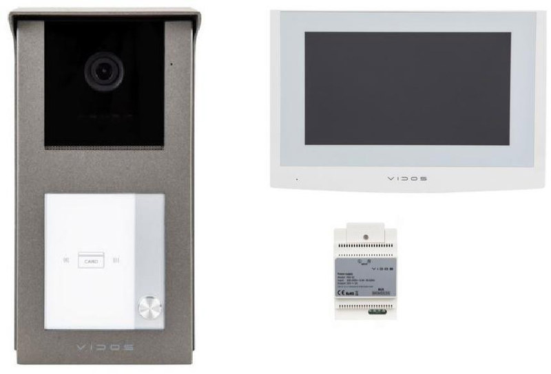 Wideodomofon VIDOS 2IP S201-1/M200W-X