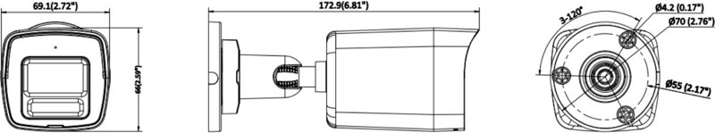 Kamera 4w1 Hikvision DS-2CE10UF3T-LS(2.8mm) Kamera 4w1 Hikvision DS-2CE10UF3T-LS(2.8mm)