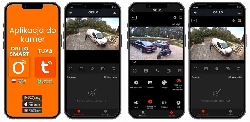 Kamera IP Orllo TZ4 Pro Wi-Fi tuba 6MP Tuya Kamera IP Orllo TZ4 Pro Wi-Fi tuba 6MP Tuya