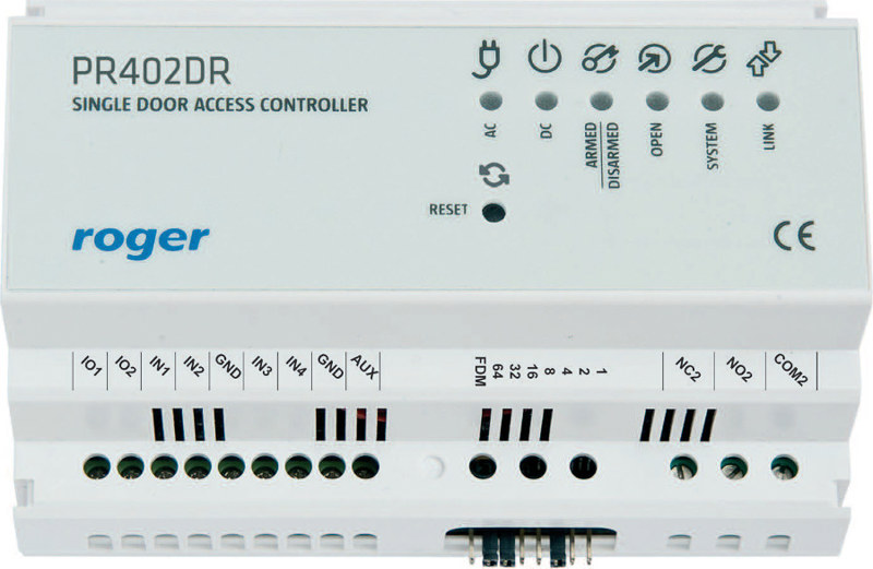 Kontroler dostępu ROGER PR402DR Kontroler dostępu ROGER PR402DR