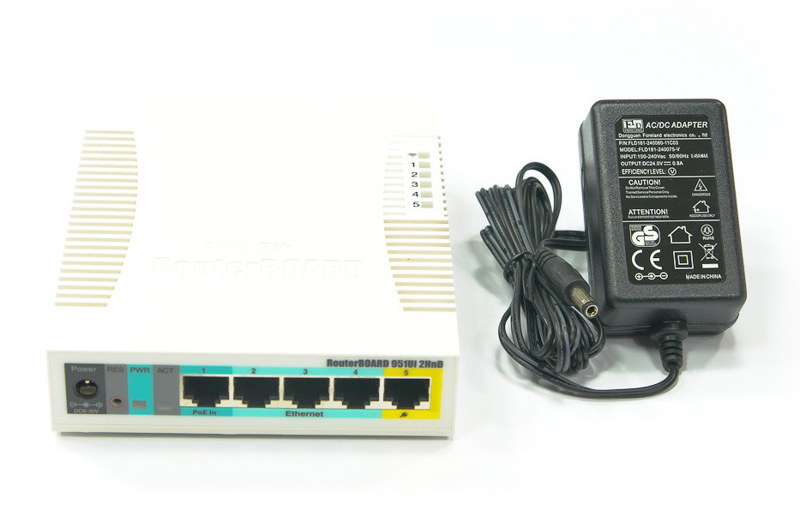 MIKROTIK ROUTERBOARD RB951Ui-2HnD MIKROTIK ROUTERBOARD RB951Ui-2HnD