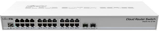 MIKROTIK ROUTERBOARD CRS326-24G-2S+RM MIKROTIK ROUTERBOARD CRS326-24G-2S+RM