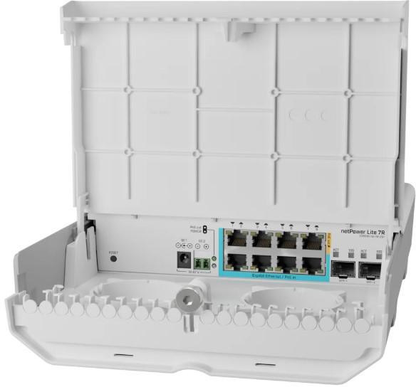 MIKROTIK ROUTERBOARD netPower Lite 7R (CSS610-1GI-7R-2S+OUT) MIKROTIK ROUTERBOARD netPower Lite 7R (CSS610-1GI-7R-2S+OUT)