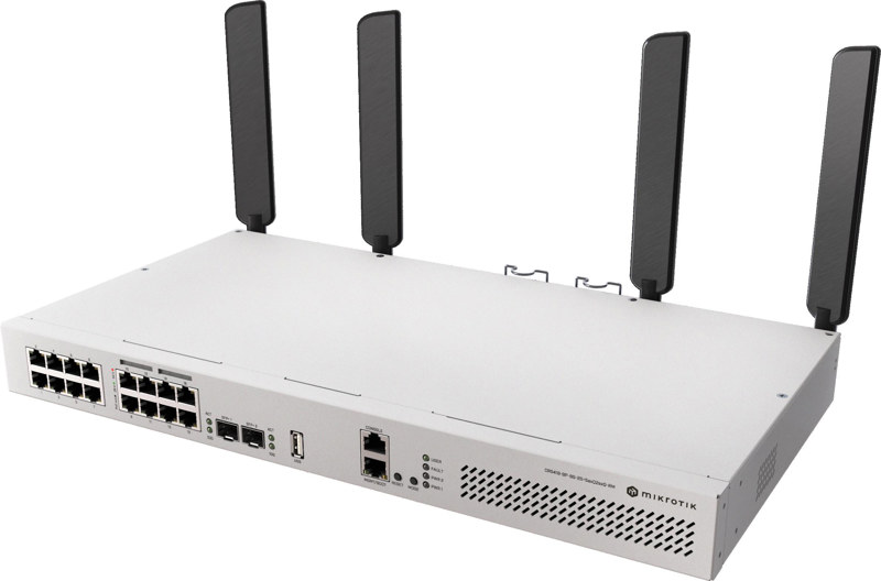 MIKROTIK ROUTERBOARD CRS418-8P-8G-2S+5axQ2axQ-RM