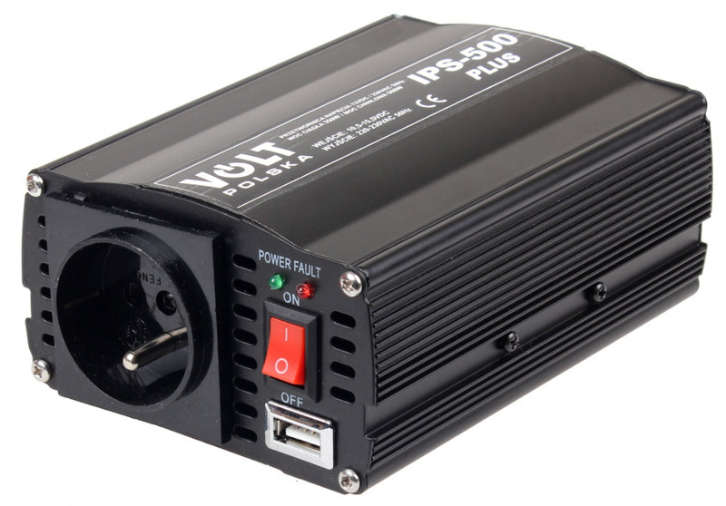 PRZETWORNICA VOLT POLSKA IPS-500 PLUS 12V / 230V 350/500 W PRZETWORNICA VOLT POLSKA IPS-500 PLUS 12V / 230V 350/500 W