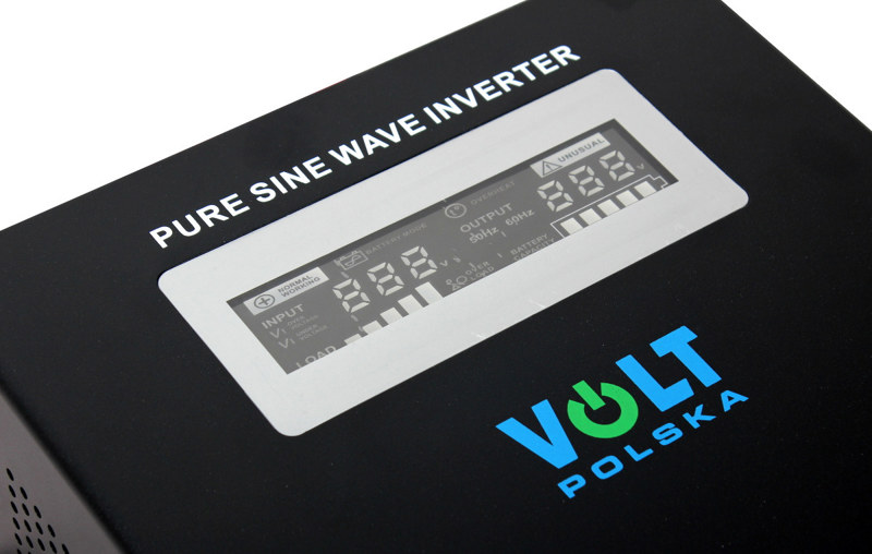 PRZETWORNICA VOLT POLSKA SINUSPRO-1000W 12V 700/1000W PRZETWORNICA VOLT POLSKA SINUSPRO-1000W 12V 700/1000W