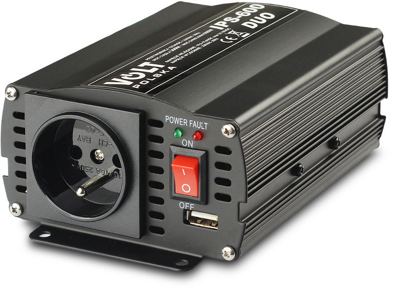 PRZETWORNICA VOLT POLSKA IPS-600 DUO 12V 24V/230V 300/600W PRZETWORNICA VOLT POLSKA IPS-600 DUO 12V 24V/230V 300/600W