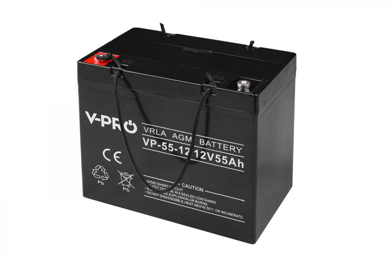 Akumulator VOLT POLSKA AGM VPRO 12V 55Ah Akumulator VOLT POLSKA AGM VPRO 12V 55Ah