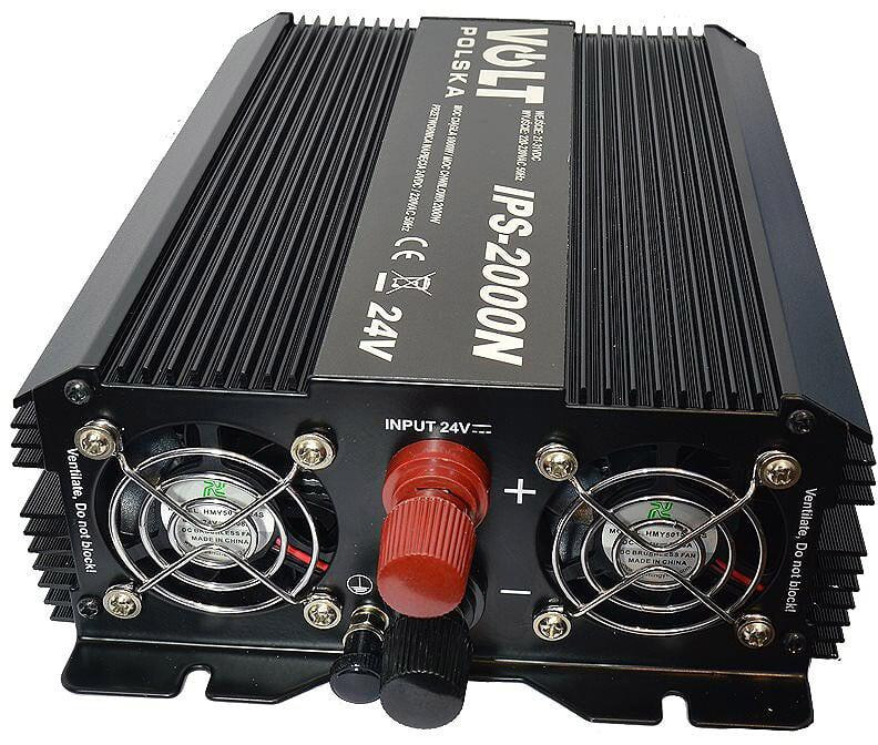 Przetwornica Volt Polska IPS-2000N 24V / 230V 1000/2000W Przetwornica Volt Polska IPS-2000N 24V / 230V 1000/2000W