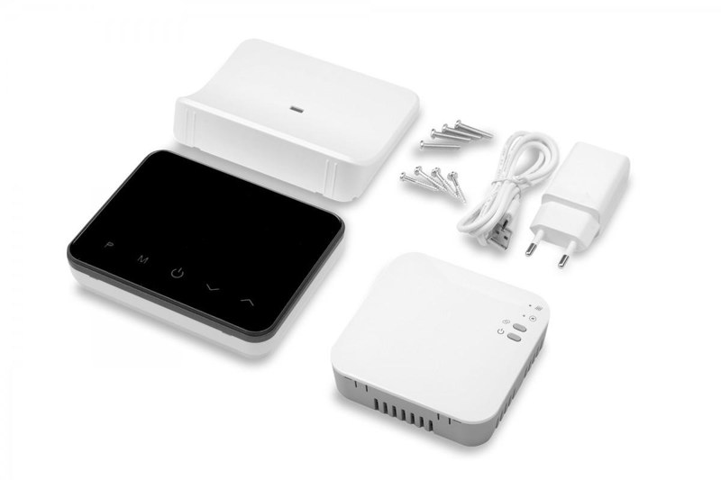 Termostat Volt Polska Comfort WT-20 radiowy + Wi-Fi + zasilacz Termostat Volt Polska Comfort WT-20 radiowy + Wi-Fi + zasilacz