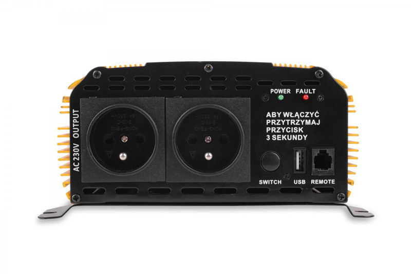 PRZETWORNICA VOLT POLSKA SINUS PLUS 1200 24V / 230V 600/1200W PRZETWORNICA VOLT POLSKA SINUS PLUS 1200 24V / 230V 600/1200W