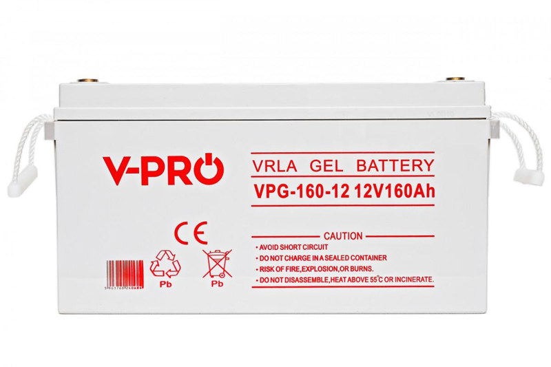 Akumulator Volt Polska Gel VPRO Solar 12V 160Ah Akumulator Volt Polska Gel VPRO Solar 12V 160Ah