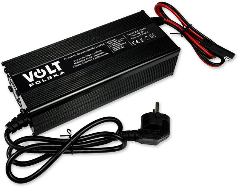 Prostownik Volt Polska do akumulatorów LiFePO4 24V 20A