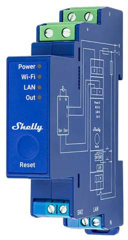 Shelly Pro Dimmer 0/1-10V PM Shelly Pro Dimmer 0/1-10V PM