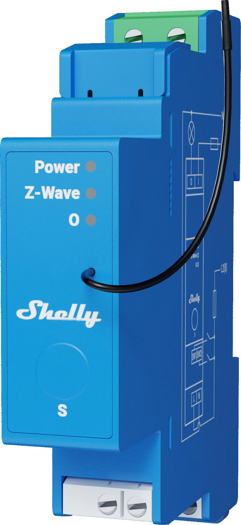 Shelly Qubino Wave PRO 1 Shelly Qubino Wave PRO 1