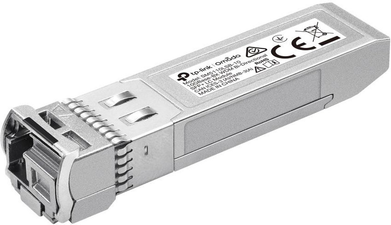 MODUŁ SFP+ TP-LINK SM5110LSB-10 Omada 10Gbase-BX Single-Mode WDM Bi-Directional SFP+ MODUŁ SFP+ TP-LINK SM5110LSB-10 Omada 10Gbase-BX Single-Mode WDM Bi-Directional SFP+