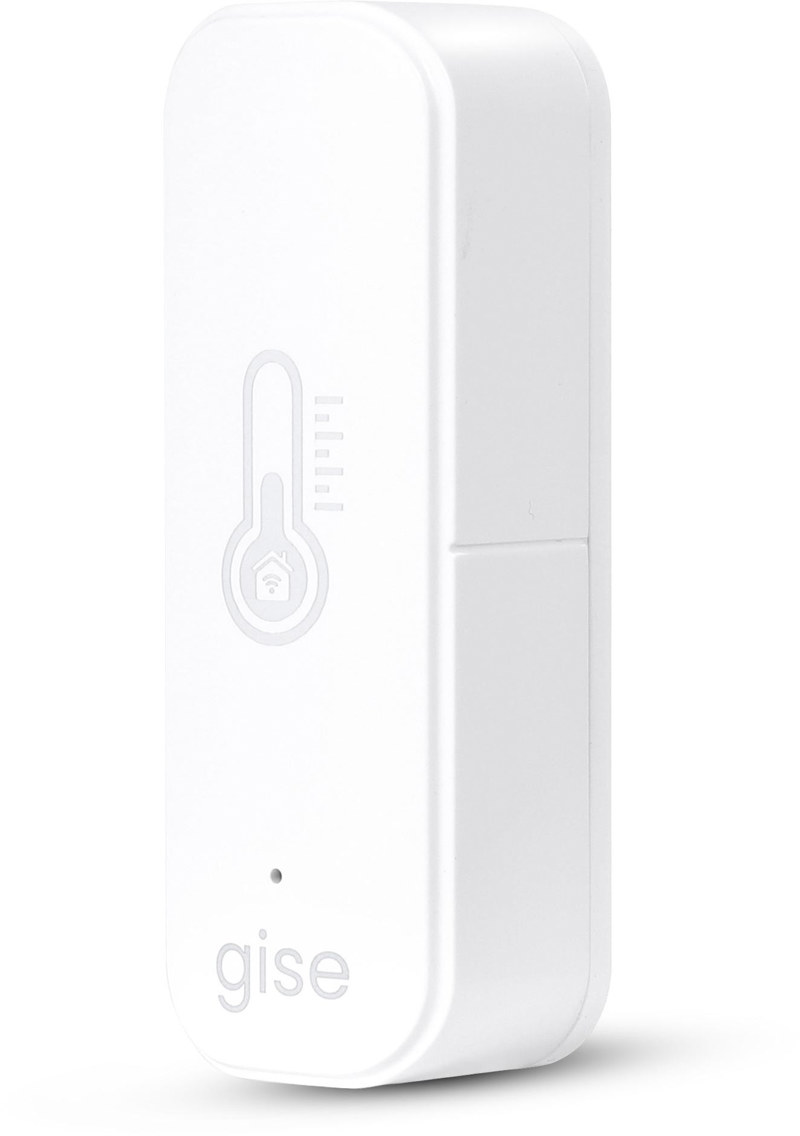 GISE Smart Czujnik temperatury i wilgotności Wi-Fi Biały | Tuya | GTHS-WF-01-W GISE Smart Czujnik temperatury i wilgotności Wi-Fi Biały | Tuya | GTHS-WF-01-W