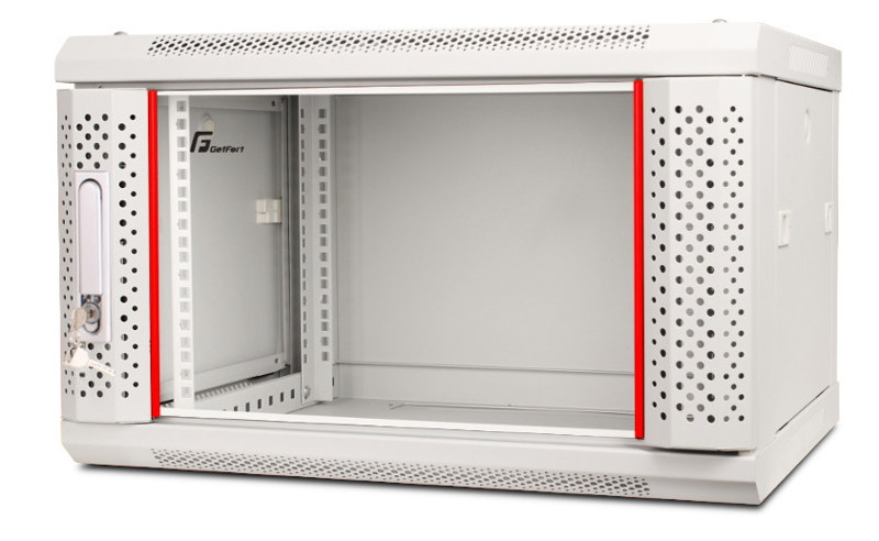 SZAFA RACK GETFORT 19 CALI 6U 600X600 WISZĄCA SZARA SZAFA RACK GETFORT 19 CALI 6U 600X600 WISZĄCA SZARA