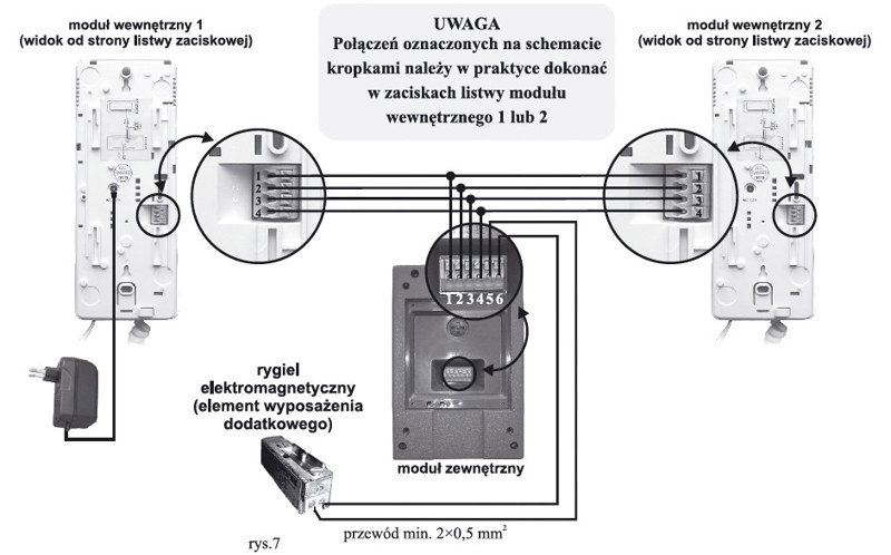 DOMOFON EURA ADP-48A3 (RL-3203CC); 7926