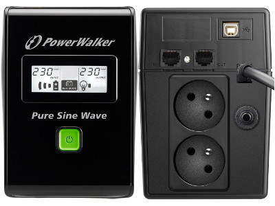 UPS ZASILACZ AWARYJNY PowerWalker VI 600 SW FR UPS ZASILACZ AWARYJNY PowerWalker VI 600 SW FR