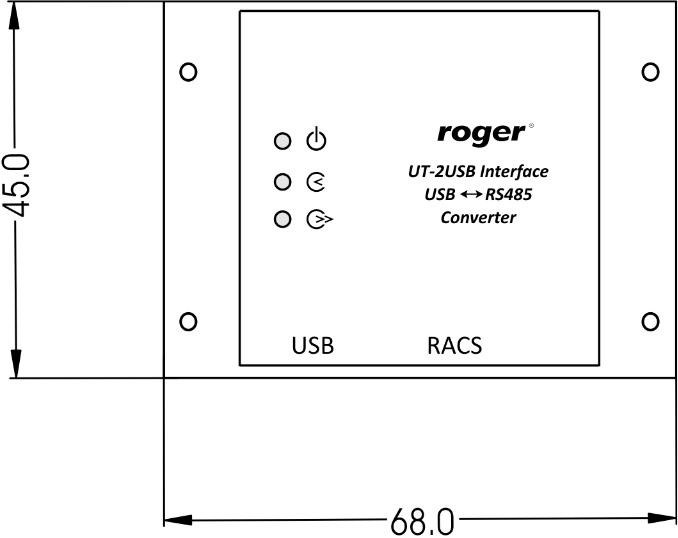 Interfejs ROGER UT-2 USB Interfejs ROGER UT-2 USB