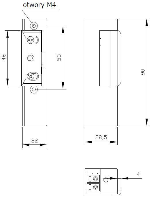 ZACZEP ELEKTRA R3 BEZ BLOK. LEWY; 1433 ZACZEP ELEKTRA R3 BEZ BLOK. LEWY; 1433
