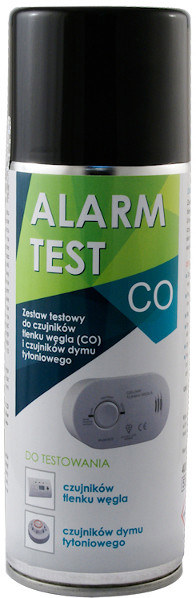 Gaz Testowy do Czujników Czadu i Dymu Tytoniowego; 2459 Gaz Testowy do Czujników Czadu i Dymu Tytoniowego; 2459