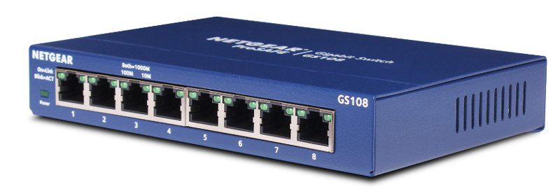 SWITCH NETGEAR GS108GE SWITCH NETGEAR GS108GE
