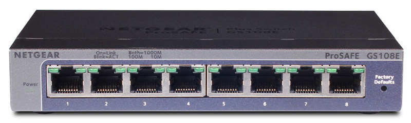 SWITCH NETGEAR GS108E-400EUS SWITCH NETGEAR GS108E-400EUS
