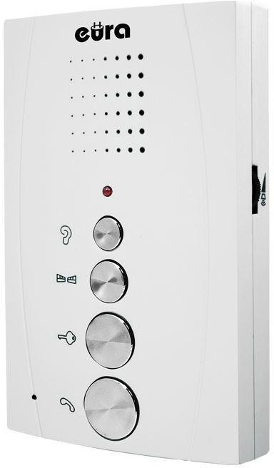 DOMOFON EURA ADP-11A3 ''INVITO'' b/słuchawkowy biały DOMOFON EURA ADP-11A3 ''INVITO'' b/słuchawkowy biały