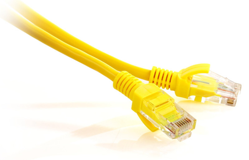 PATCHCORD SKRĘTKA GETFORT CAT.5E UTP 5m żółty PATCHCORD SKRĘTKA GETFORT CAT.5E UTP 5m żółty