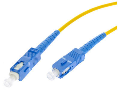 PATCHCORD ŚWIATŁOWODOWY SM SC/UPC-SC/UPC SIMPLEX 1m PATCHCORD ŚWIATŁOWODOWY SM SC/UPC-SC/UPC SIMPLEX 1m