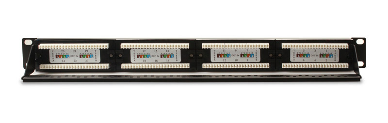 PATCH PANEL UTP CAT.5E 24 PORTY PGF-5EUTP24-B4 GETFORT