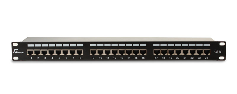 PATCH PANEL FTP CAT.5E 24 PORTY PGF-5EFTP24-B6 GETFORT