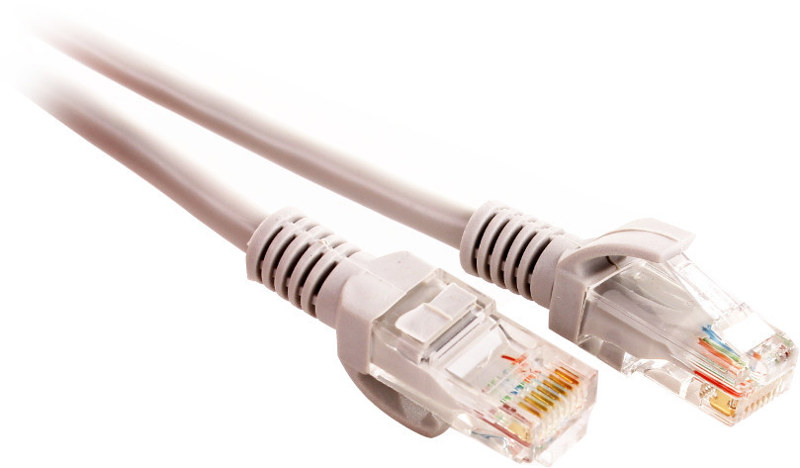 PATCHCORD SKRĘTKA GETFORT CAT.6 UTP 5m szary