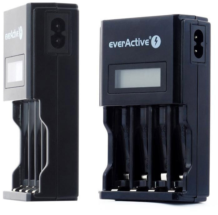 Ładowarka procesorowa do akumulatorków AA/AAA everActive NC-450 LCD Ładowarka procesorowa do akumulatorków AA/AAA everActive NC-450 LCD