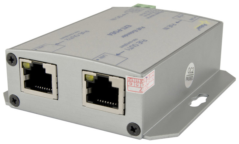 EXTENDER POE DO 2 KAMER IP Pulsar EXT-POE4 48V EXTENDER POE DO 2 KAMER IP Pulsar EXT-POE4 48V