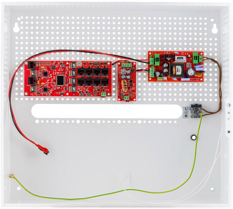 SWITCH POE DO 8 KAMER IP ATTE IPUPS-8-20-H SWITCH POE DO 8 KAMER IP ATTE IPUPS-8-20-H