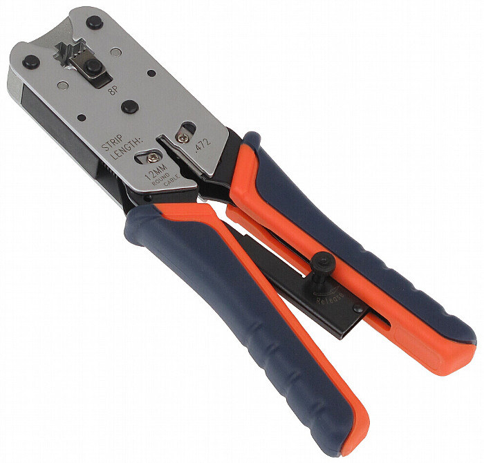 ZACISKACZ WTYKÓW PREMIUM RJ45 HT-L2182R ZACISKACZ WTYKÓW PREMIUM RJ45 HT-L2182R
