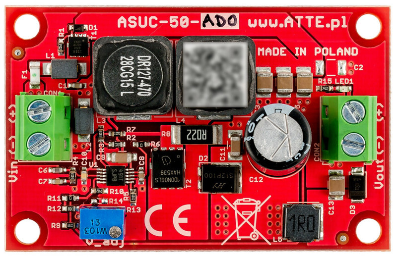 PRZETWORNICA DC/DC ATTE ASUC-50-AD0-OF PRZETWORNICA DC/DC ATTE ASUC-50-AD0-OF