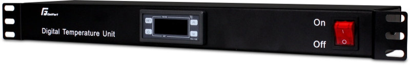 Termostat do szaf rack 1U Getfort