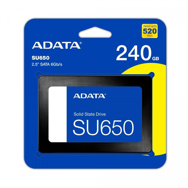 Dysk SSD Adata SU650 Ultimate 240GB 2,5" SATA SSD Dysk SSD Adata SU650 Ultimate 240GB 2,5" SATA SSD