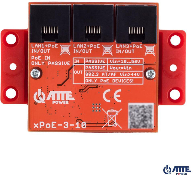 SWITCH 3-PORTOWY POE ATTE xPoE-3-10 SWITCH 3-PORTOWY POE ATTE xPoE-3-10