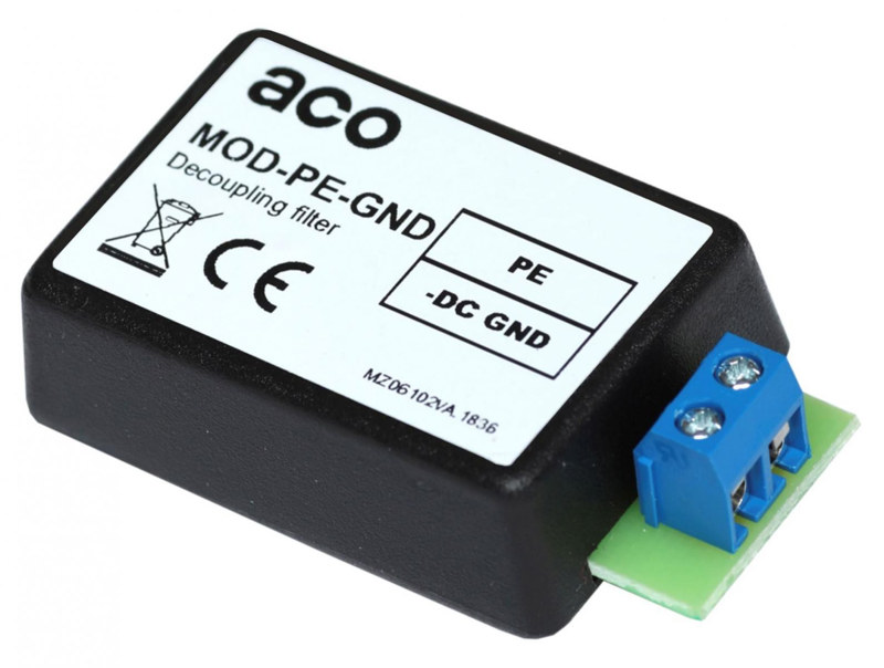 ACO MOD-PE-GND Filtr przeciwzakłoceniowy ACO MOD-PE-GND Filtr przeciwzakłoceniowy