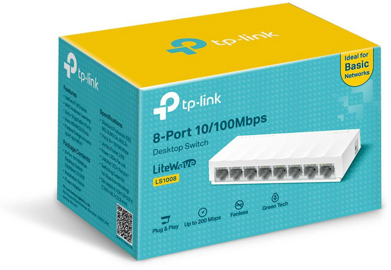 SWITCH TP-LINK LS1008 SWITCH TP-LINK LS1008